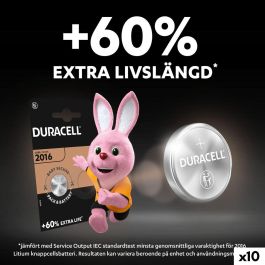 Pila de botón DURACELL DL2016 K2 3 V (10 Unidades)