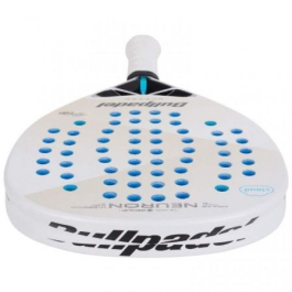 Bullpadel Pala de Pádel Neuron Cloud 2025 Fede Chingotto PAD NEU CL 25 - Blanca, Híbrida para Jugador Intensivo Defensa