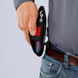 Knipex Set de bridas para cables en estuche para cinturón