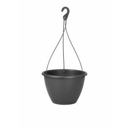 Maceta colgante ARTEVASI Algarve - 8 L - 31 x 31 x 20.5 cm - gris antracita Precio: 22.94999982. SKU: B15HHTEXEC