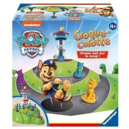 Ravensburger 22385 Paw Patrol Carrot Crunch Juego de Sendero Divertido A partir de 4 años Versión en Francés