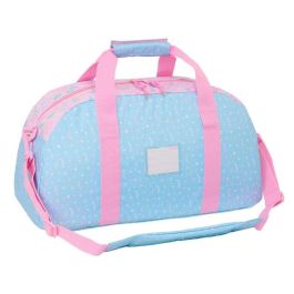 Bolsa de Deporte BlackFit8 Smile Rosa Azul claro 50 x 26 x 20 cm