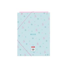 Carpeta Gomas Solapas Safta Folio Moos Garden