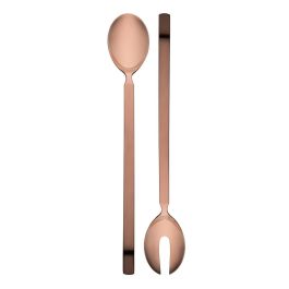 Alessi 4180/14 Cubiertos Ensalada Acero Inoxidable 18/10 Dry Diseño Achille Castiglioni Precio: 38.50000022. SKU: B1FG8LNJ83