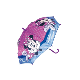 Paraguas Automático Minnie Mouse Lucky Rosa (Ø 84 cm)