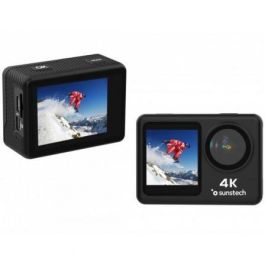 SUNSTECH CAMARA DEPORTIVA ADVENTURE 4K 16MP WiFi SUMERGIBLE NEGRA ADVENTURE4KBK