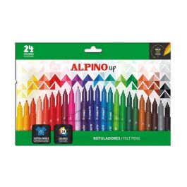 Alpino Rotuladores Punta Fina 1 mm Colores Surtidos Caja 24 Unidades Superlavables Alpino Rotuladores Punta Fina 1 mm Colores Surtidos Caja 24 Unidades Superlavables Precio: 5.50000055. SKU: B18SQ4NTB8