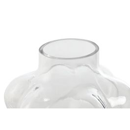 DKD Home Decor Jarrón Transparente Bubble Cristal 17 x 24 x 19 cm