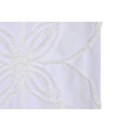 Cortina Boho DKD Home Decor Blanco 260 x 140 cm (2 Unidades)