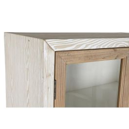 DKD Home Decor Armario Boho Abeto y Cristal, 4 Puertas, 2 Cajones, 2 Estanterías, Natural Blanco, 180x80x42 cm DKD Home Decor Armario Boho Abeto y Cristal, 4 Puertas, 2 Cajones, 2 Estanterías, Natural Blanco, 180x80x42 cm