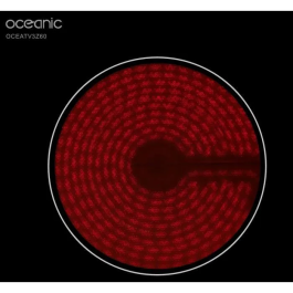 Oceanic Vitrocerámica de 3 Zonas 5200W Ancho 60 cm