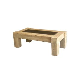 Mesa de Centro Home ESPRIT Abeto Madera MDF 140 x 70 x 46 cm Precio: 261.49999942. SKU: B17AVKWMZ3