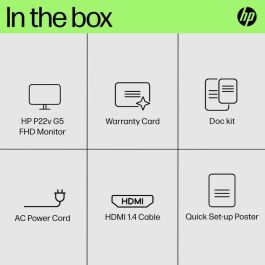 HP P22v G5 FHD Monitor HP P22v G5 FHD Monitor