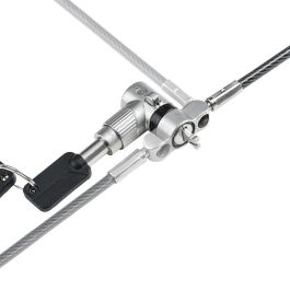 StarTech.com Cable de Seguridad Universal para Portátil con Llave 2m, compatible con Noble Wedge, Nano y K-Slot
