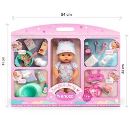 Famosa Nenuco Todo para mi Nenuco Muñeco 35 cm con Accesorios para Niños y Niñas