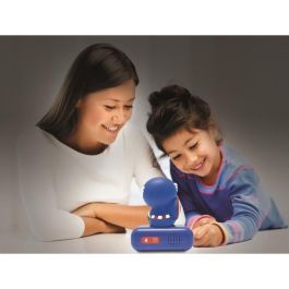 LEXIBOOK AAALY18828 Reloj Despertador Digital Capitán América con Luz Nocturna y Sonido 3D Infantil