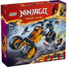 LEGO 71811 Buggy Todoterreno Ninja de Arin Ninjago, Amarillo, con 4 minifiguras y Riyu bebé - Temporada 2