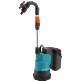 Gardena 2000/2 18V P4A Bomba de Impulsión a Batería para Jardín 2 bar 2000 l/h Negra Azul