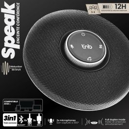 Altavoz Bluetooth Portátil T'NB CFSPEAKERBT Negro