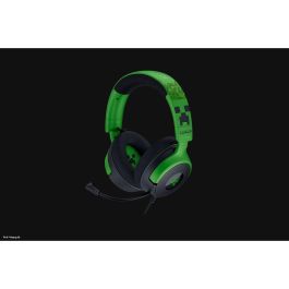 Razer Auriculares Kraken V4 X Edición Minecraft (RZ04-05180200-R3M1) - Sonido Surround 7.1, Micrófono Retráctil, Almohadillas Viscoelásticas