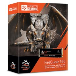 Seagate FireCuda 530R SSD 2 TB M.2 PCIe 4.0 NVMe 3D TLC para PC, Lectura 7400 MB/s, Escritura 6900 MB/s