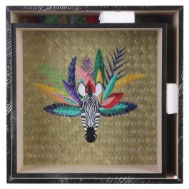 Juego De 2 Estantes Exotic Sauvage Home Deco Factory