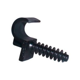 Blue Bird-Altadex Abrazadera Taco 16mm para Tubería, Pack 10 Unidades, Polipropileno Anti UV, Negro