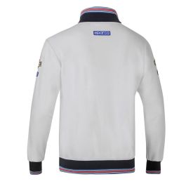 Sparco S01278MRGR2M Sudadera con Cremallera Larga Martini-R, Algodón 300 g/m², Inspirada Mono Sparco-Martini, Talla M Sparco S01278MRGR2M Sudadera con Cremallera Larga Martini-R, Algodón 300 g/m², Inspirada Mono Sparco-Martini, Talla M