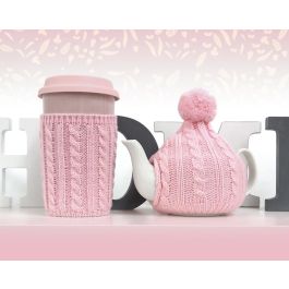 Set de Invierno Taza y Tetera de Cerámica Rosa para Disfrutar Bebidas Calientes Precio: 3.50000002. SKU: B1JPSLTS7B