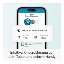 Amazon Fire HD 8 Kids Pro Tablet (2024) WiFi 32GB para niños de 6 a 12 años, Azul Hello Teal B0CVDMGB9N