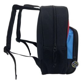 CYP BRANDS Mochila Pikachu Pokémon 30cm Infantil con 2 Compartimentos y Espalda Acolchada Ergonómica para Niños