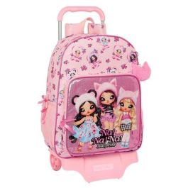 Mochila Escolar con Ruedas Na!Na!Na! Surprise Fabulous Rosa 33 x 42 x 14 cm Precio: 28.49999999. SKU: B1KNY2HSAV