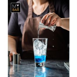 My Bar Medidor Doble Bebidas Inox. 15/30Ml 3,8 x 6,8 x 3,8 cm (24 Unidades)
