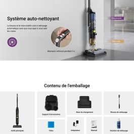 Eureka Aspiradora inalámbrica NUEVA 400 EUR1737996976680, 120W, 30 min autonomía, autolimpieza