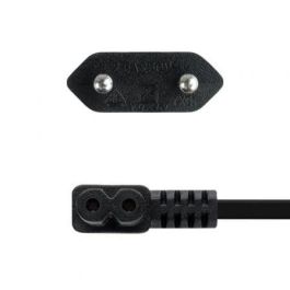 Nano Cable 10.22.0503 Cable de Alimentación Acodado CEE7/16 Macho a C7 Hembra, Negro, 3m