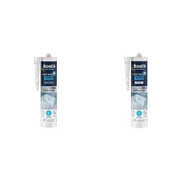 Bostik BOS3549212486419 Sellador de Silicona Perfect Joint Antimoho Transparente para Baño y Cocina 280 ml