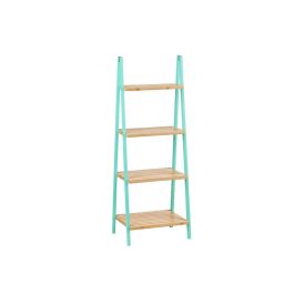 Estantería Escalera 4 Estantes Bambú Menta 40x109x30 cm - Berilo Estantería Escalera 4 Estantes Bambú Menta 40x109x30 cm - Berilo