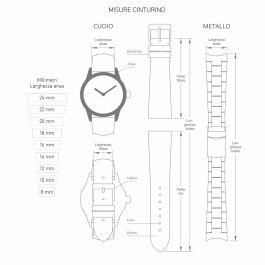 Correa para Reloj Morellato A01X0969087034CR20 20 mm Correa para Reloj Morellato A01X0969087034CR20 20 mm