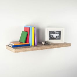 Fepre Estantería con fijación invisible 80x25 cm roble blanco, madera/metal, hasta 25 kg Precio: 17.78999959. SKU: B12Q9LJKXD