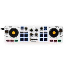 Hercules DJControl Mix Consola DJ Bluetooth para Smartphone y Tabletas Android/iOS (4780921)