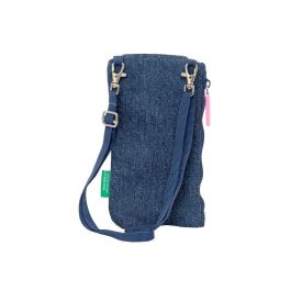 Monedero Benetton Denim Bolso para Móvil Azul