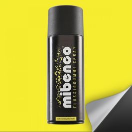 Mibenco Spray Goma Liquida 400 mL Amarillo Azufre Mate MIB71421016
