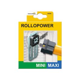 Schellenberg Soporte de pared silenciador rollo power 20304, cojinete reductor de ruido en caucho, evita vibraciones, 2 piezas