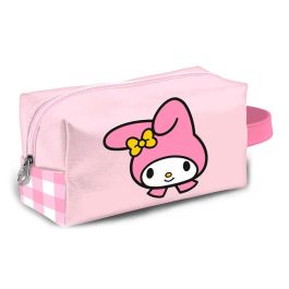Sanrio My Melody Neceser de Viaje Brick PLUS Rosa con Asa para Trolley y Bolsillo de Malla Interior (13x27x13cm) Precio: 12.59000039. SKU: B135P5Z3HW