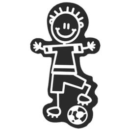 Abc ADH06654 Adhesivo Familia Niño Fútbol Decoración Vinilo Ventana Coche 140 Caracteres Precio: 5.50000055. SKU: S3700030