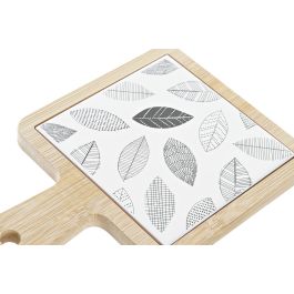 Tabla Aperitivo Cottage DKD Home Decor Negro Blanco 12 x 1 x 18 cm Tabla Aperitivo Cottage DKD Home Decor Negro Blanco 12 x 1 x 18 cm