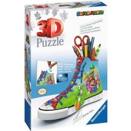 Ravensburger Puzzle 3D Sneaker - Super Mario, 108 piezas, portalápices innovador, EAN: 4005556112678 Precio: 27.69000058. SKU: S7123731