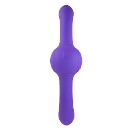 Consolador de Doble Penetración Evolved Our Gyro Vibe Morado Consolador de Doble Penetración Evolved Our Gyro Vibe Morado