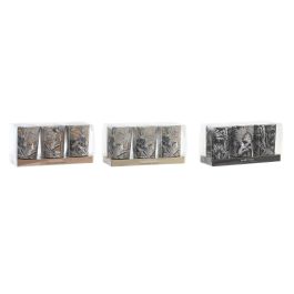 DKD Home Decor Vela Tropical Set de 3 Velas de Cera Beige, Negro y Marrón Surtidas 5x5x6 cm 45 gr Precio: 36.49999969. SKU: B17WSB9C3G