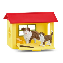 Schleich 42573 Nicho de perros Rangera mundial agrícola